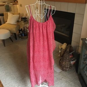 H&M flows red dress